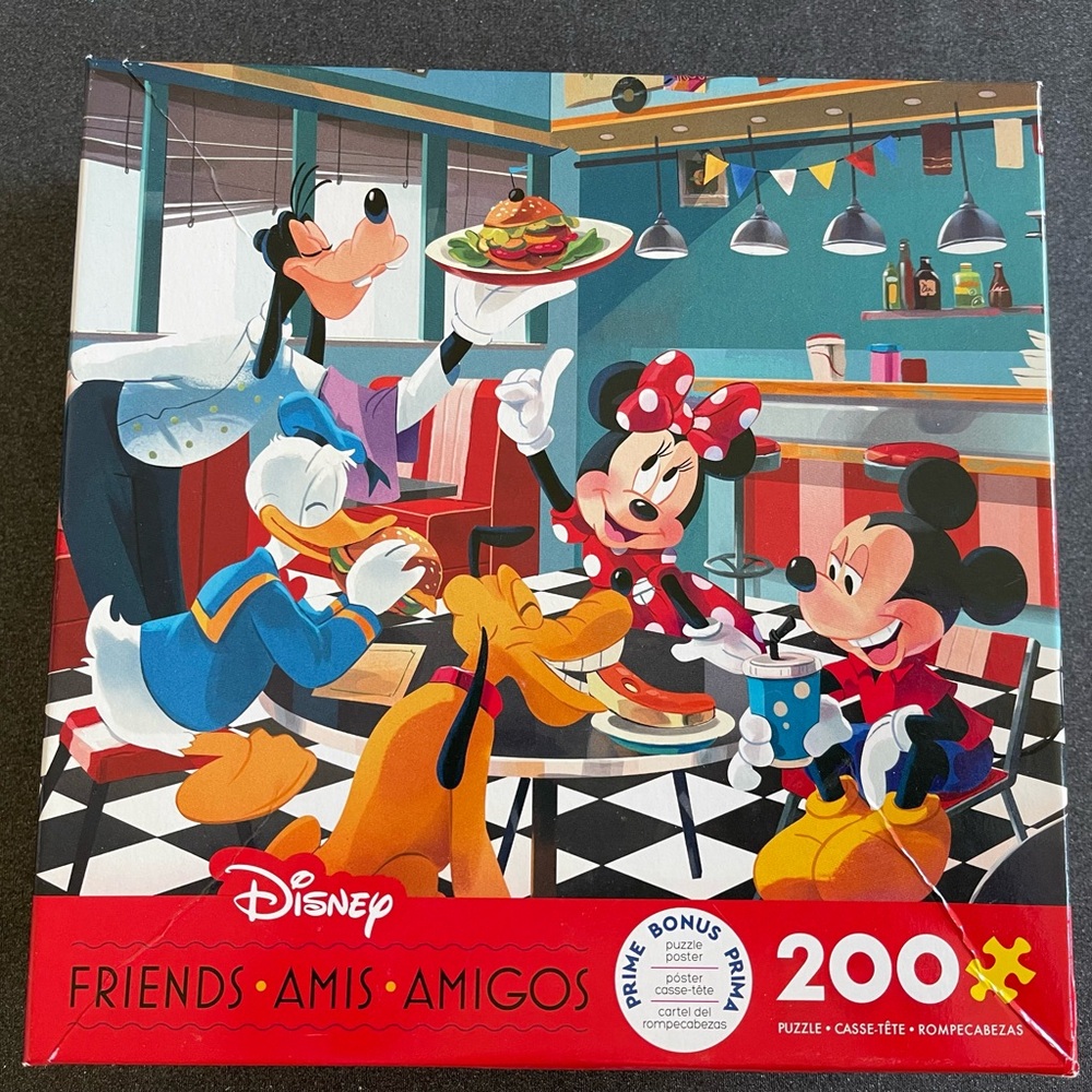 Disney 200 pc Puzzle with Mickey and Friends